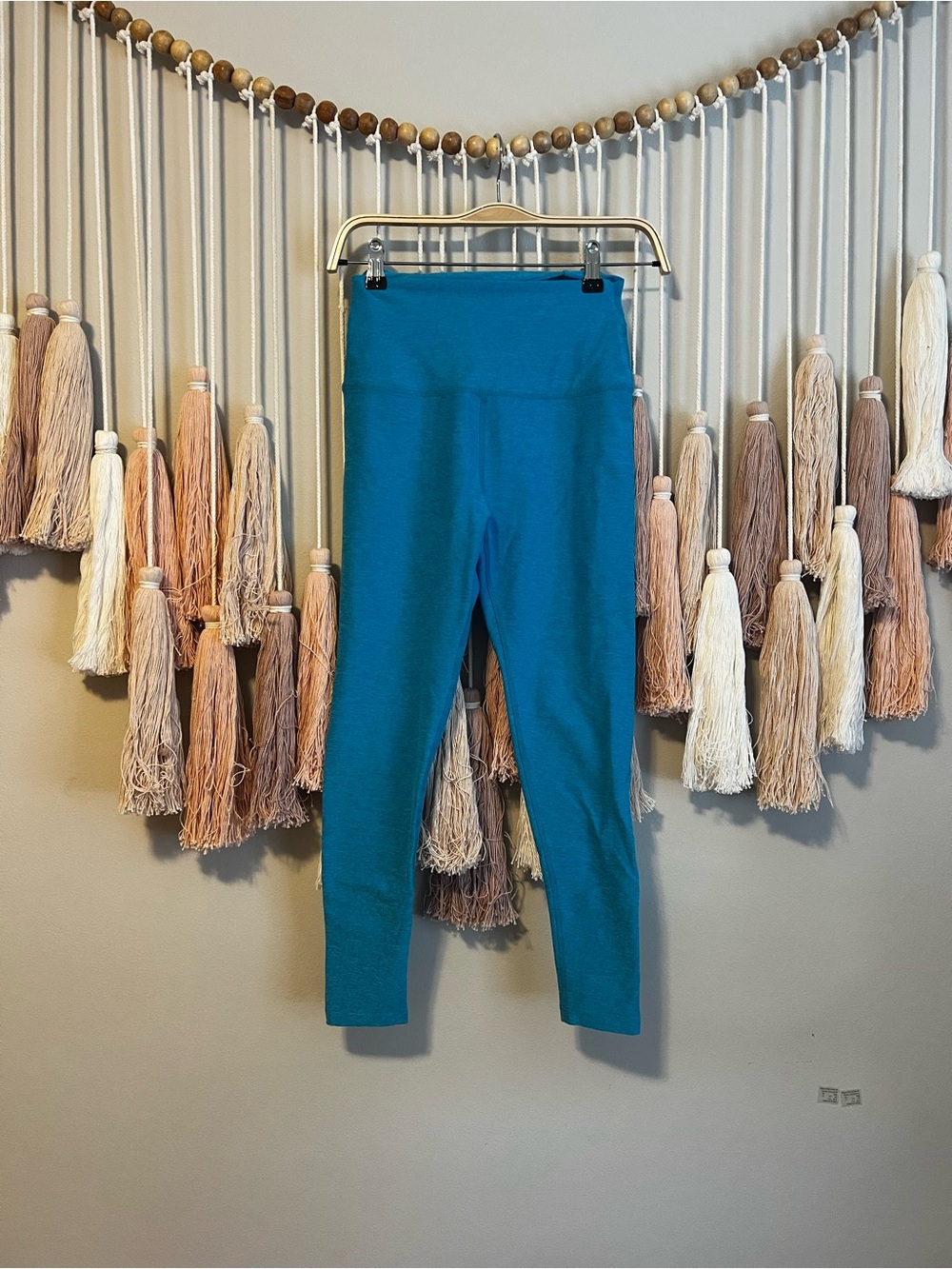 Beyond Yoga Teal High-Waist Leggings size M